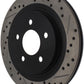 StopTech 05-10 Ford Mustang Slotted & Drilled Right Rear Rotor