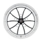 Weld S80 18x10 / 5x115 BP / 6.6in BS Black Wheel (High Pad) - Non-Beadlock