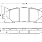 StopTech Street Touring 16-17 Toyota Camry Front Brake Pads