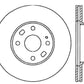 Centric 94-05 Mazda Miata MX-5 (Normal Suspension) Front CryoStop Rotor