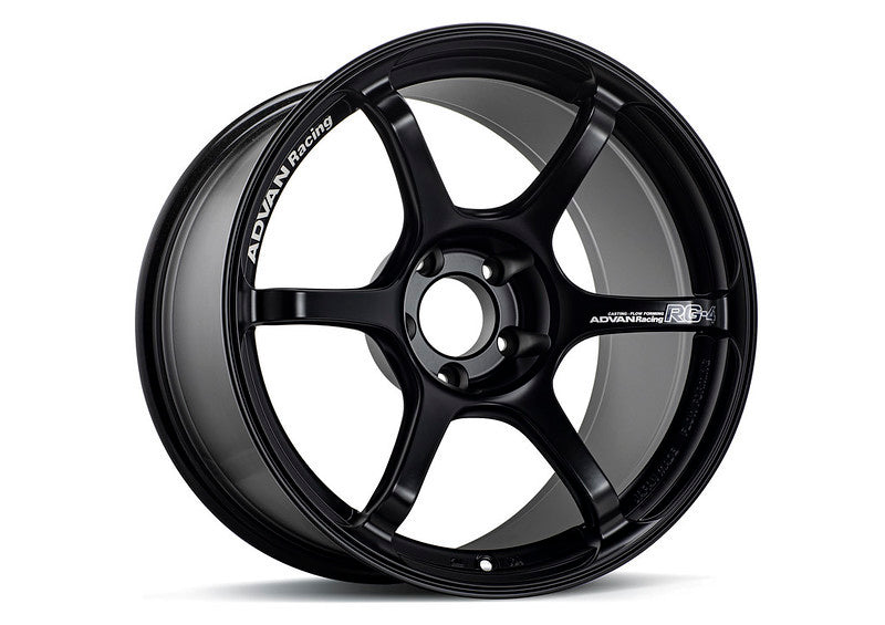 Advan RG-4 18x8 +45 5-120 Semi Gloss Black Wheel