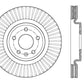 StopTech Drilled Sport Brake Rotor