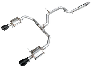 AWE Tuning 22-25 Volkswagen Jetta GLI Touring Edition Exhaust - Diamond Black Tips