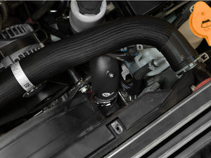 aFe BladeRunner 3in & 3-1/2in AL Hot and Cold Charge Pipe Kit Black RAM Diesel Trucks 25-26 L6-6.7L
