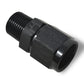 Russell Performance Straight AN Female to Male NPT (Black)