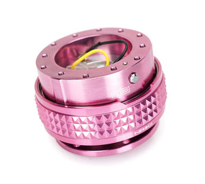 NRG Quick Release Kit - Pyramid Edition - Pink Body / Pink Pyramid Ring