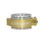 GReddy 3.0 Inch Gold Anodized Aluminum Boost Tube Clamp Set