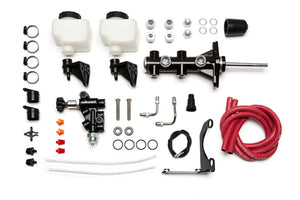 Wilwood Tandem Master Cylinder - 1in Bore w/ Pushrod - Black