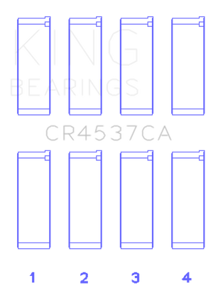 King Engine Bearings Mini Cooper W10B16A (Size +0.25mm) Connecting Rod Bearing Set