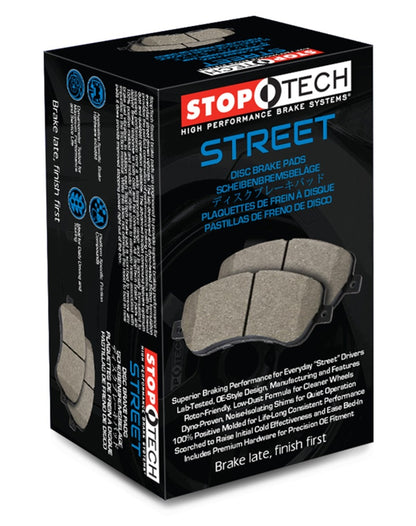 StopTech 12-17 Hyundai Veloster Street Performance Rear Brake Pads