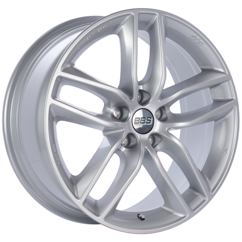 BBS SX 17x7.5 5x112 ET35 Sport Silver Wheel -82mm PFS/Clip Required