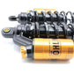 Ohlins 91-17 Harley-Davidson Dyna FXD STX 36 Blackline Shock Absorber w/ Gold Accents