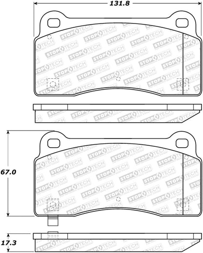 StopTech Street Brake Pads