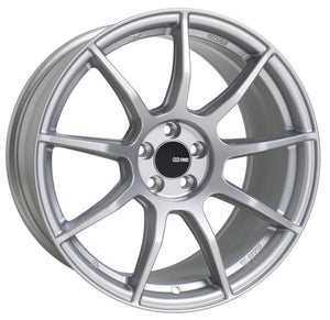 Enkei TS9 18x8.5 5x100 45mm Offset 72.6mm Bore Silver Paint