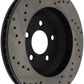 StopTech 05-10 Ford Mustang GT Front Right Slotted & Drilled Rotor