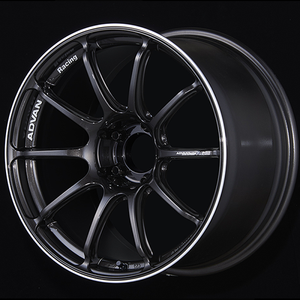 Advan RSIII 18x8.0 / +37 Offset / 5-100 / 63mm Bore / Black Gunmetallic & Ring