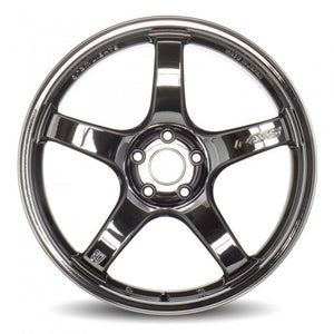 Gram Lights 57CR 18x8.5 +45 5-100 Glass Black Wheel (Min Order Qty Of 20)