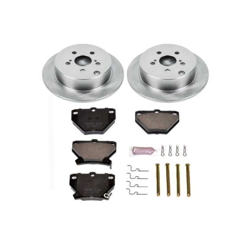 Power Stop 03-06 Pontiac Vibe Rear Autospecialty Brake Kit