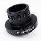 NRG Race Short Hub Black E30H
