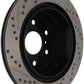 StopTech 05-10 GMC Sierra (w/ Rear Drum) / 07-09 GMC Yukon Rear Right Slotted & Drilled Rotor