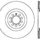 StopTech Power Slot 09 VW CC (Passat CC) / 06-09 Passat Front Left CRYO-STOP Slotted Rotor