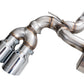 AWE Tuning BMW G90/G99 M5 Touring Edition Cat-Back Exhaust - Chrome Silver Tips