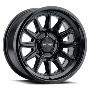 Method MR323 18x9 / 8x180 BP / 12ET / 5.44in BS / 130.81mm CB - Gloss Black Wheel