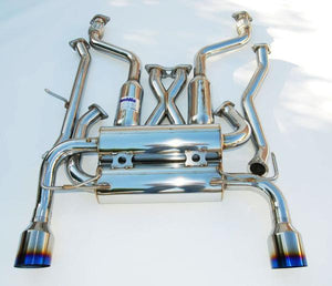 Invidia 09+ 370Z Gemini Single Layer Titanium Tip Cat-back Exhaust