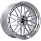 BBS LM 20x9 5x120 ET20 Diamond Silver Center Diamond Cut Lip Wheel -82mm PFS/Clip Required