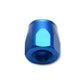 Vibrant -4AN Hose End Socket - Blue