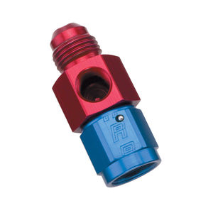 Russell Performance -6 AN Fuel Pressure Take off (Red/Blue)