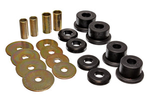 Energy Suspension 90-94 Mitsubishi Eclipse FWD Black Sub-Frame Bushing Set