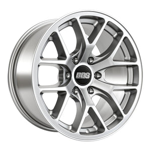 BBS TS-P 18x9in - 6x139.7 - 106.1 CB - ET0 - Satin Silver Wheel