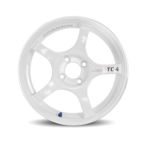 Advan TC4 16x8.0 +38 4x100 Racing White Metallic Wheel (No Ring)
