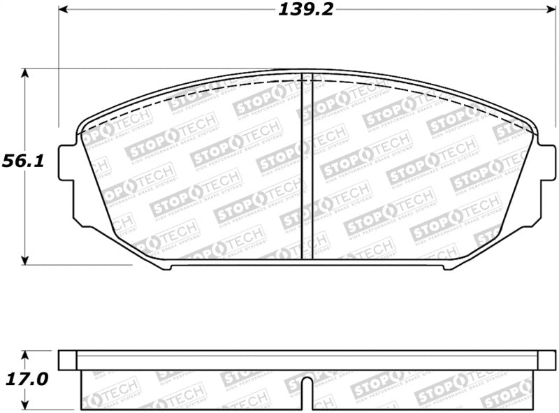 StopTech Street Brake Pads