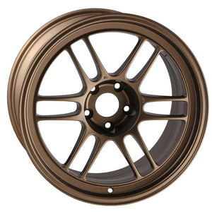 Enkei RPF1 17x8 5x114.3 45mm Offset 76mm Bore Bronze Wheel 05-07 STI/06-10 Civic Si