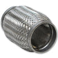 Vibrant SS Flex Coupling with Inner Braid Liner 2in inlet/outlet x 6in flex length