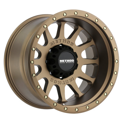 Method MR605 NV 20x12 -52mm Offset 8x170 124.9mm CB Method Bronze Wheel