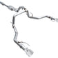 AWE Tuning 2021+ Ford F150 Tremor w/ Bumper Cutouts 0FG Resonated Cat-Back w/ Chrome Silver Tips