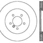 StopTech 01-06 BMW 330 Drilled Left Front Rotor