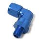 Russell Performance -10 AN 90 Degree Female to Male 1/2in Swivel NPT Fitting