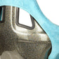 NRG FRP Bucket Seat ULTRA Edition W/ Grey Pearlized Back / Teal Microfiber Material - Large