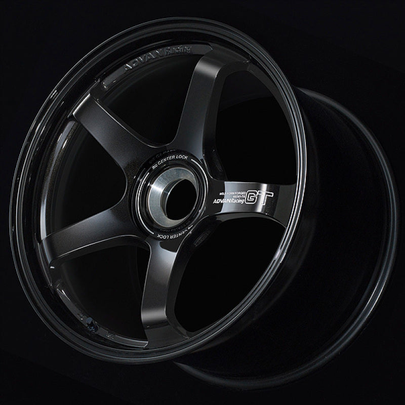 Advan GT Premium Version (Center Lock) 20x9 +49 Racing Titanium Black Wheel (Porsche)