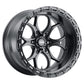 Weld Off-Road W108 20X10 Ledge 6X135 ET13 BS6.00 Satin Black / Black Ring 87.1