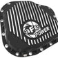 aFe POWER Pro Series Rear Diff Cover Black w/ Machined Fins Ford F-250/350 23-26 (Sterling 11.6)