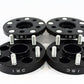 ISC Suspension 5x114 Hub Centric Wheel Spacers 25mm 56.1HB Black (Pair)