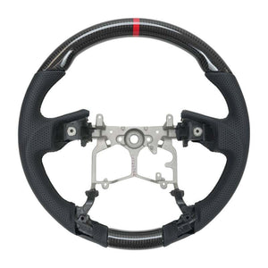 NRG 12-23 Toyota Tacoma OEM Plus Carbon Fiber Steering Wheel w/ Black Stitch & Red Center Mark