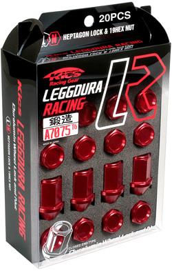 Project Kics 12X1.50 Blue Leggdura Racing Lug Nuts - 20 PCS