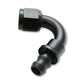 Vibrant Push-On 120 Degree Hose End Elbow Fitting - -4AN