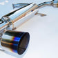 Invidia 09+ 370Z Gemini Single Layer Titanium Tip Cat-back Exhaust